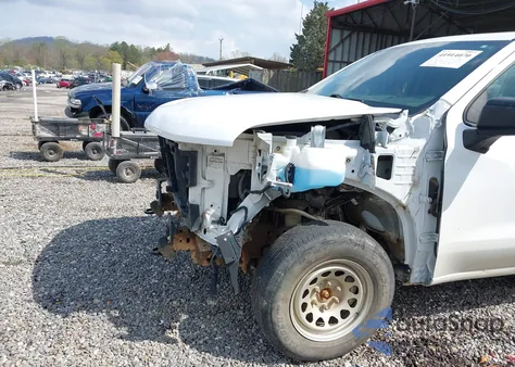 2019 Chevrolet Silverado 1500 Work Truck из США, поврежденный, VIN 1GCRYAEH5KZ209446